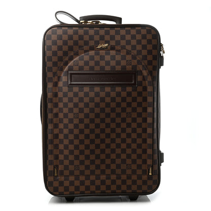 Louis Vuitton Damier Ebene Pegase 55 Rolling Luggage 1 of 8