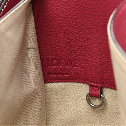 Loewe Grained Calfskin Small Hammock Shoulder Bag Raspberry 6 of 13