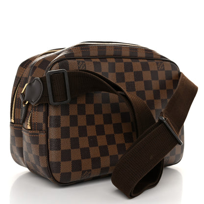 Louis Vuitton Damier Ebene Reporter PM 3 of 11