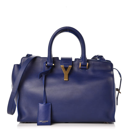 Saint Laurent Calfskin Small Classic Y Cabas Royal Blue 1 of 12