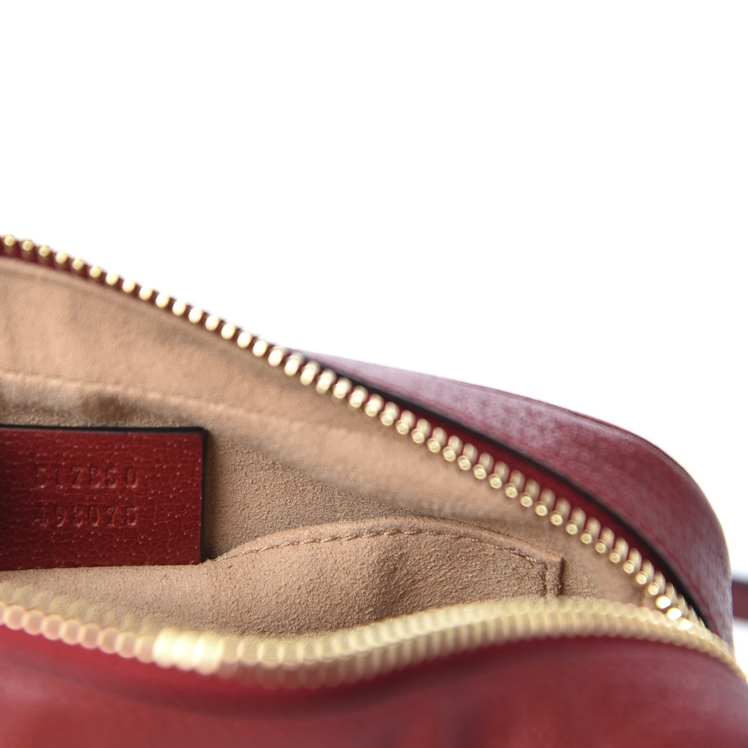 Gucci GG Supreme Monogram Flora Web Mini Ophidia Shoulder Bag Red 5 of 10