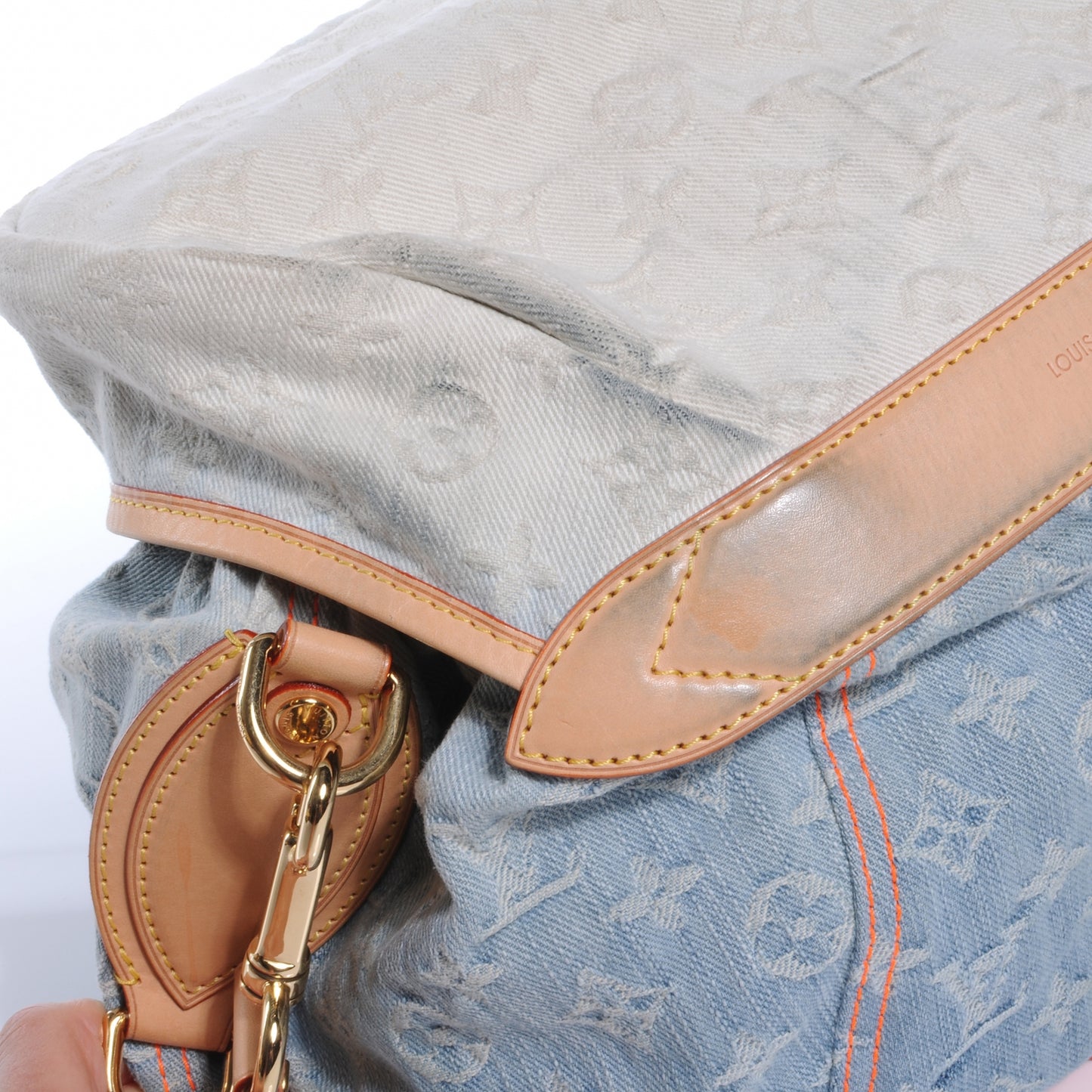 Denim Sunshine Messenger Blue
