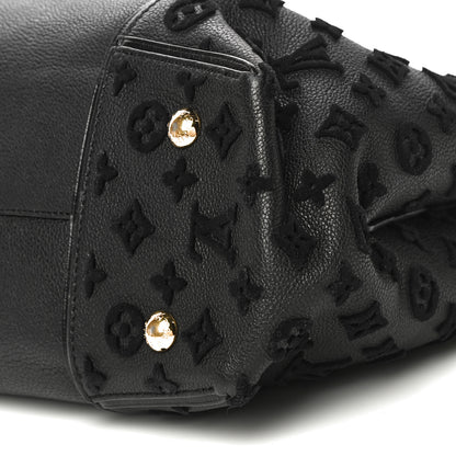 Louis Vuitton Veau Cachemire Tote W PM Black 8 of 18