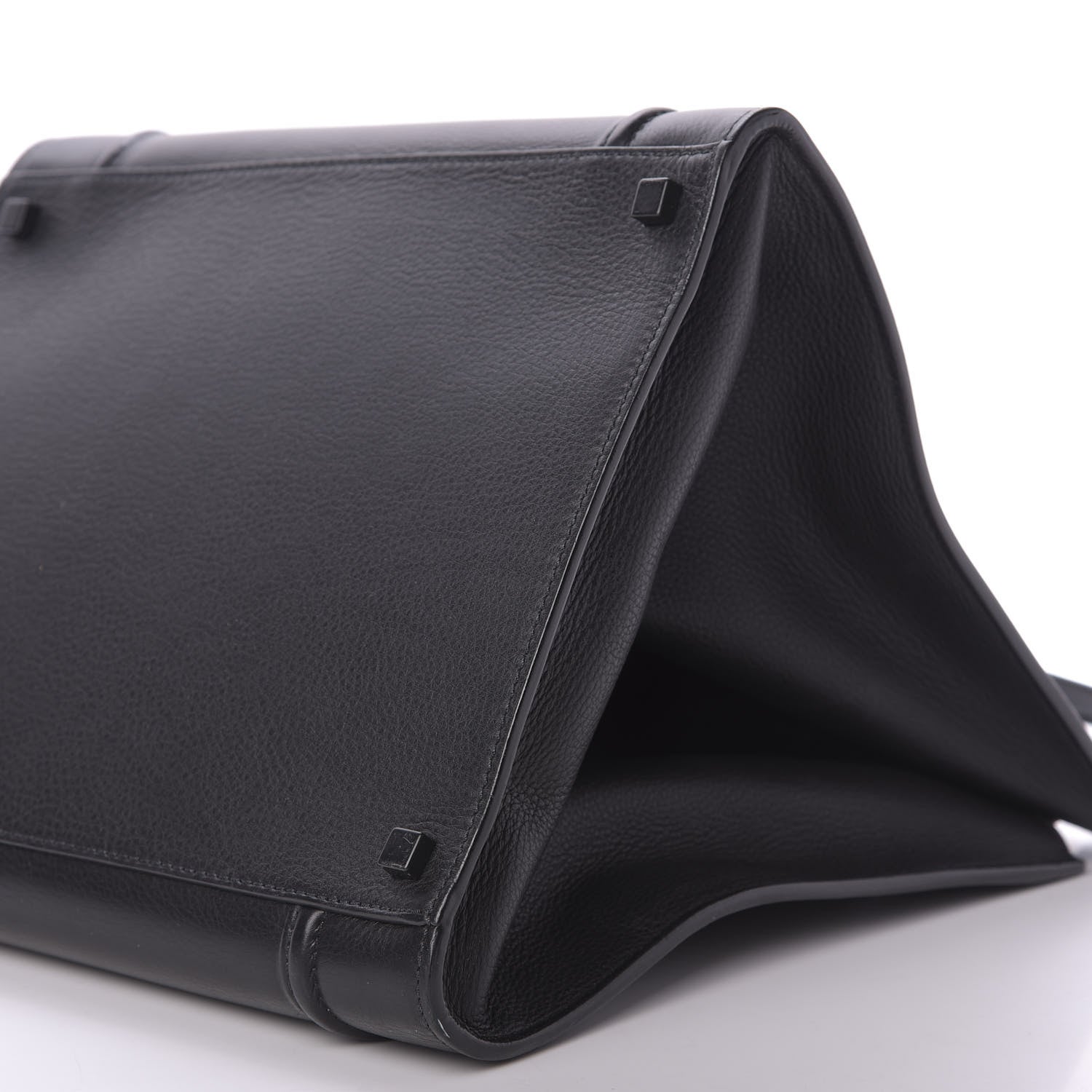 Celine Supple Calfskin Large Phantom Luggage Black 7 of 10