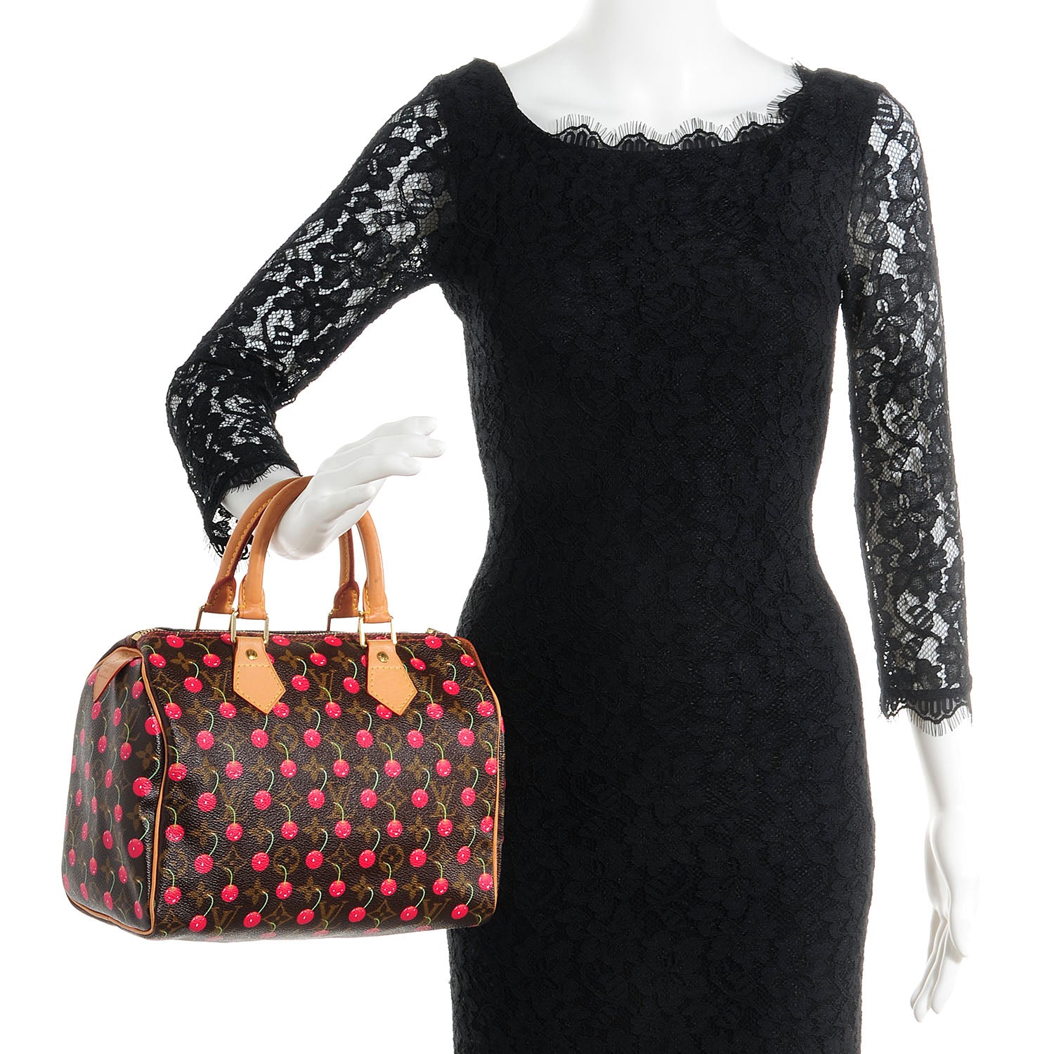 Louis Vuitton Monogram Cerises Speedy 25 2 of 7
