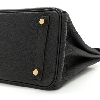 Hermes Togo Birkin 25 Black 10 of 10