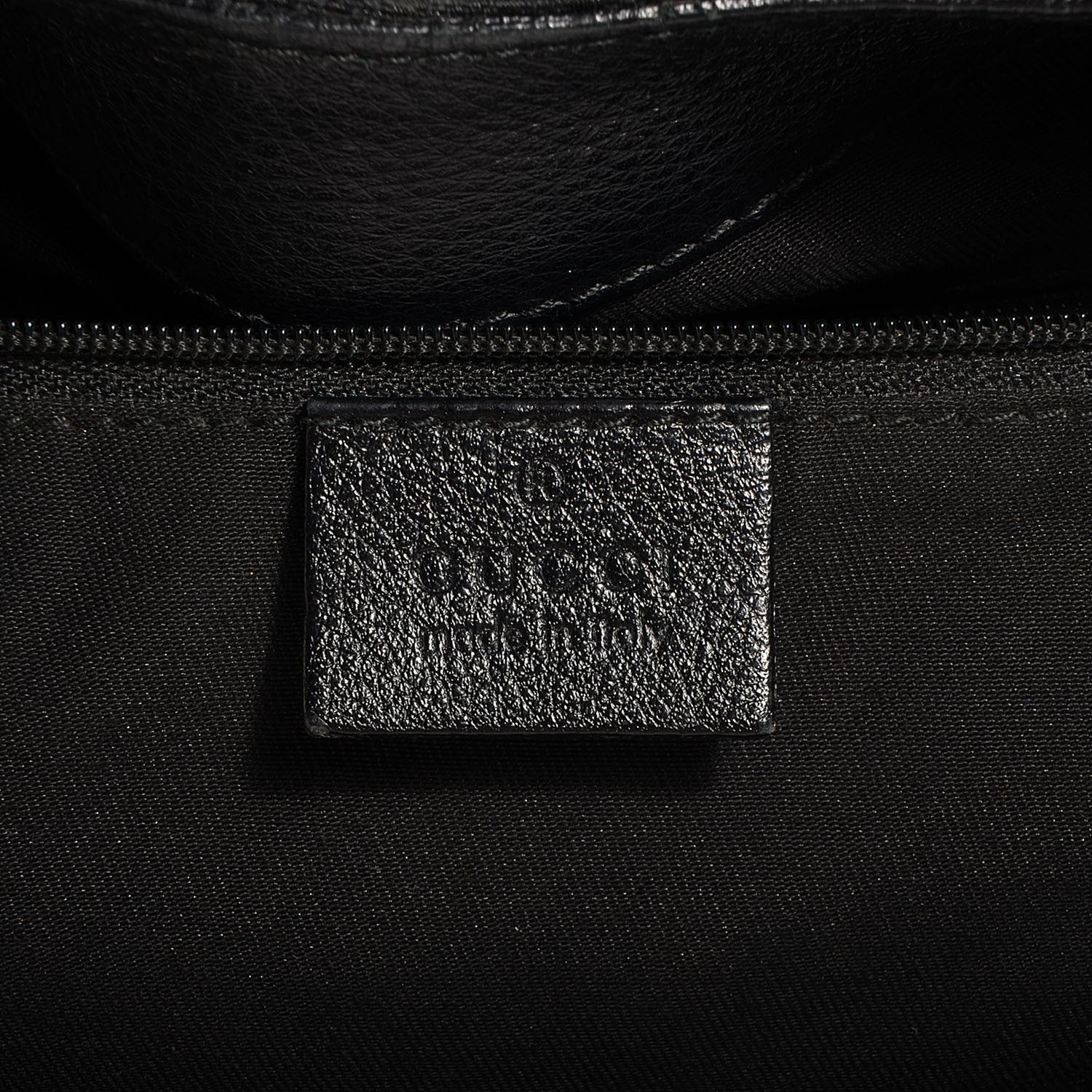 Gucci Monogram Large New Ladies Web Hobo Black 6 of 8