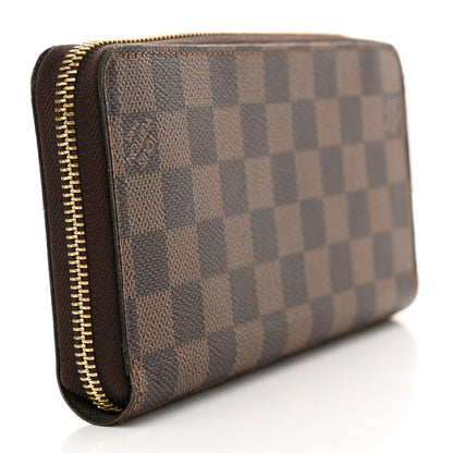 Louis Vuitton Damier Ebene Zippy Wallet 3 of 10