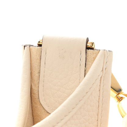 Hermes Taurillon Clemence Evelyne III PM Nata 11 of 13