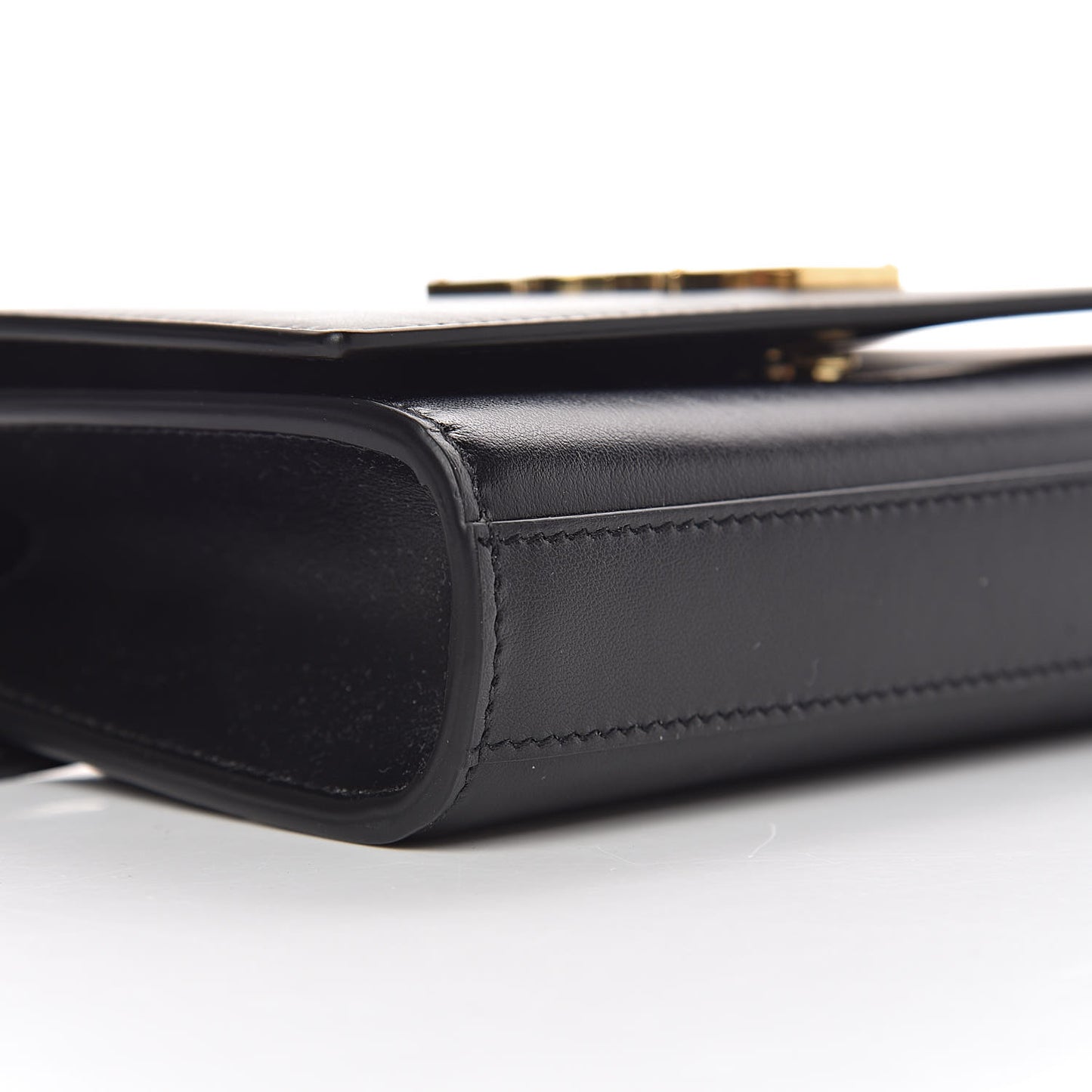 Smooth Calfskin Monogram Kate Belt Bag Black