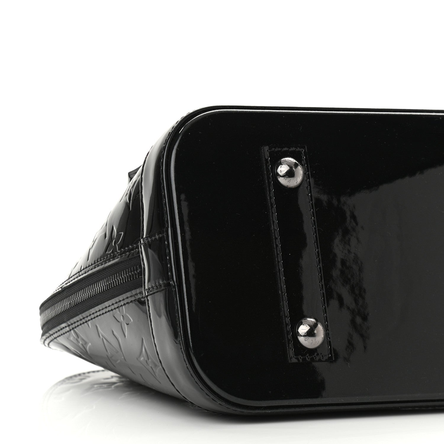 Louis Vuitton Vernis Alma PM Noir Magnetique 8 of 9