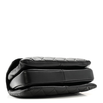 Chanel Lambskin Quilted Medium Trendy CC Flap Dual Handle Bag Black 4 of 14