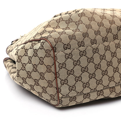 Gucci Monogram Large Sukey Tote Brown 9 of 13