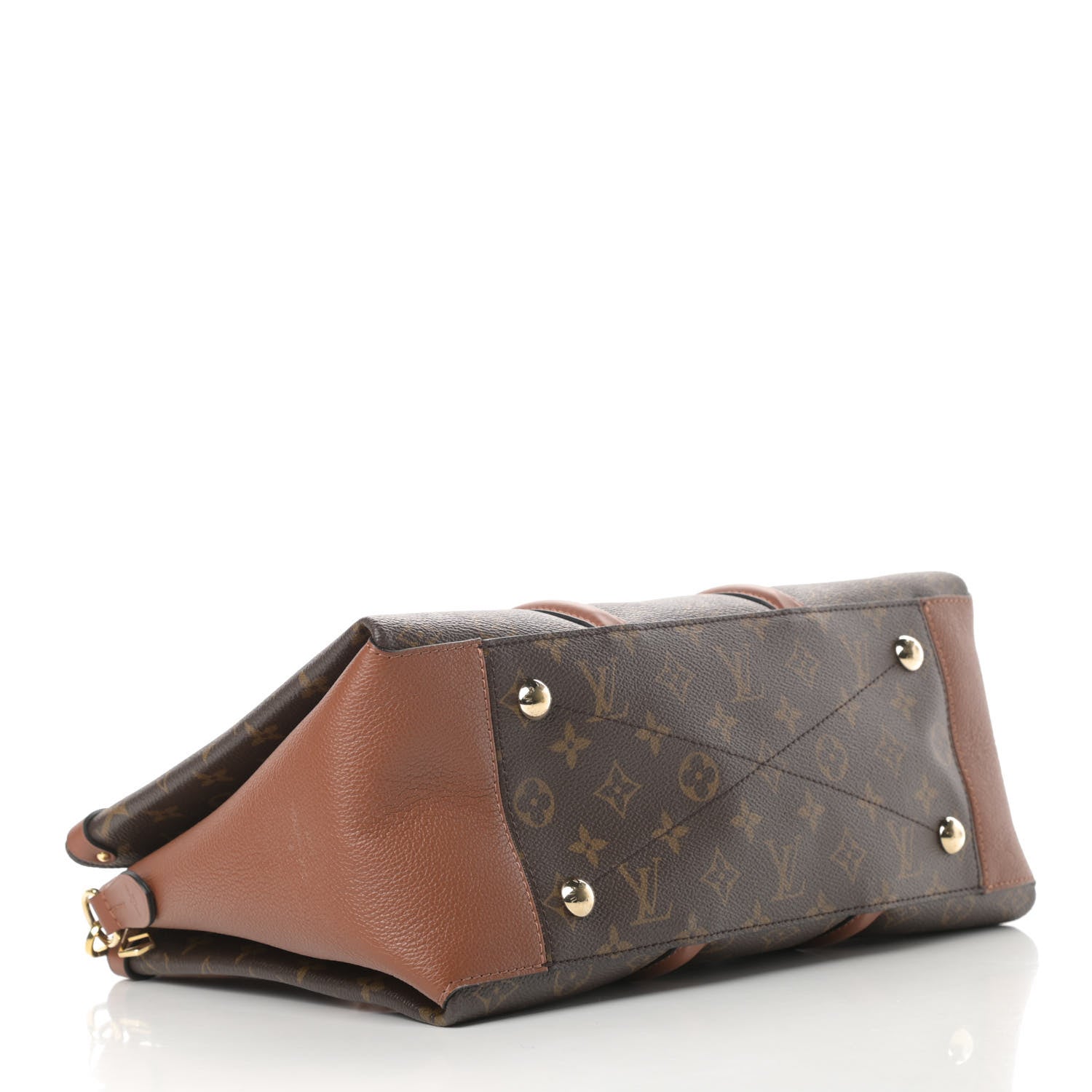 Louis Vuitton Monogram Soufflot MM Caramel 4 of 15