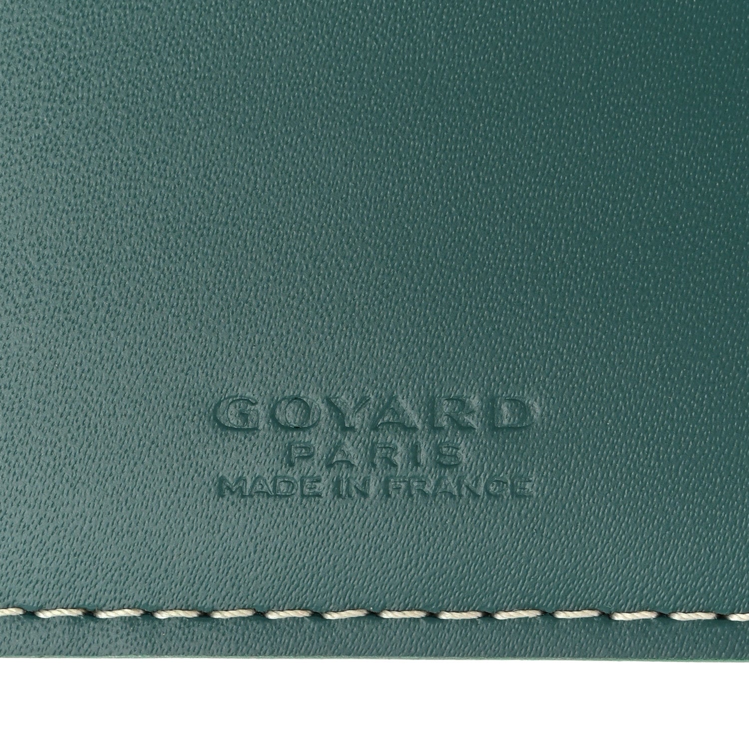 Goyard Goyardine Passport Wallet Green 6 of 8