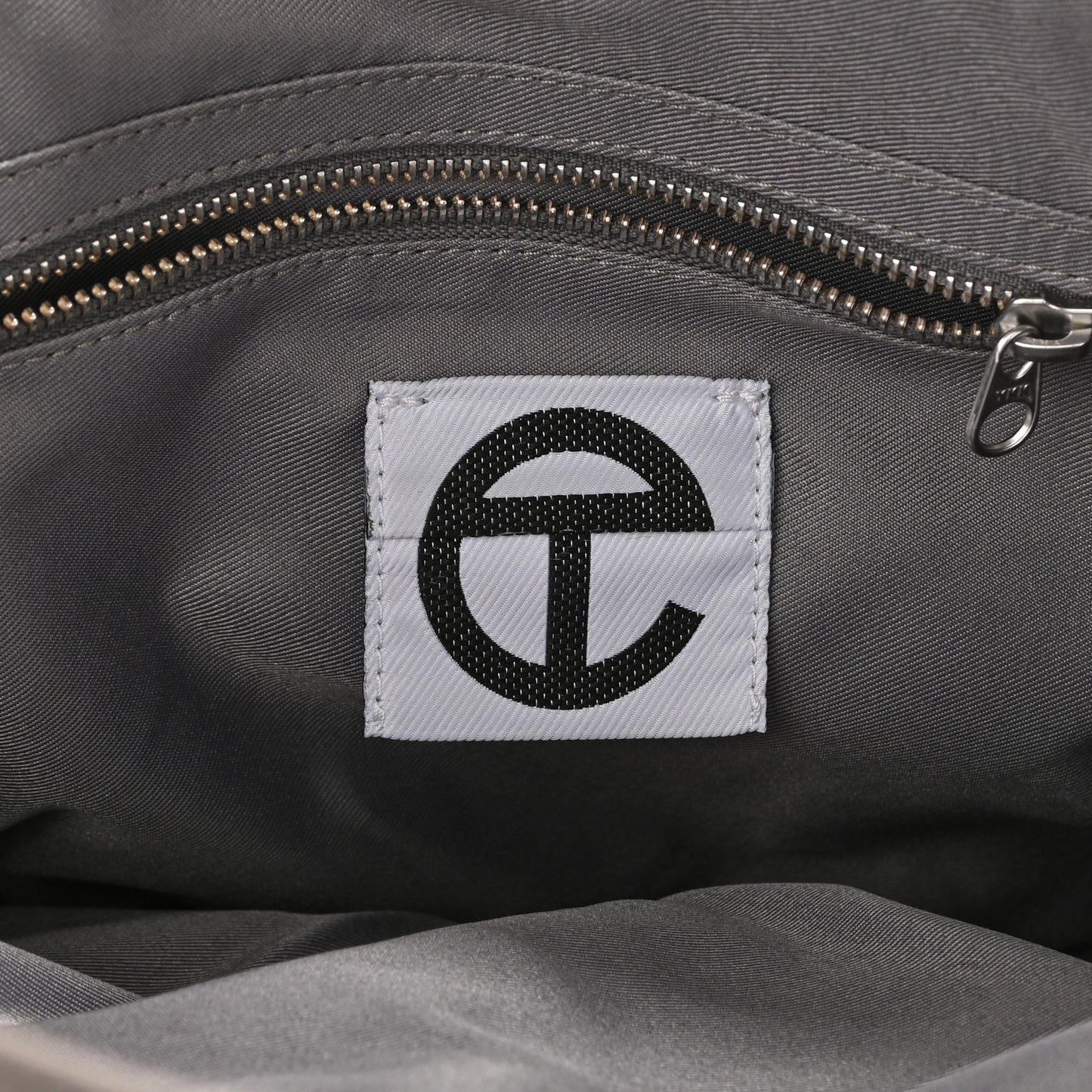 Vegan Leather Medium Shopping Bag Grey