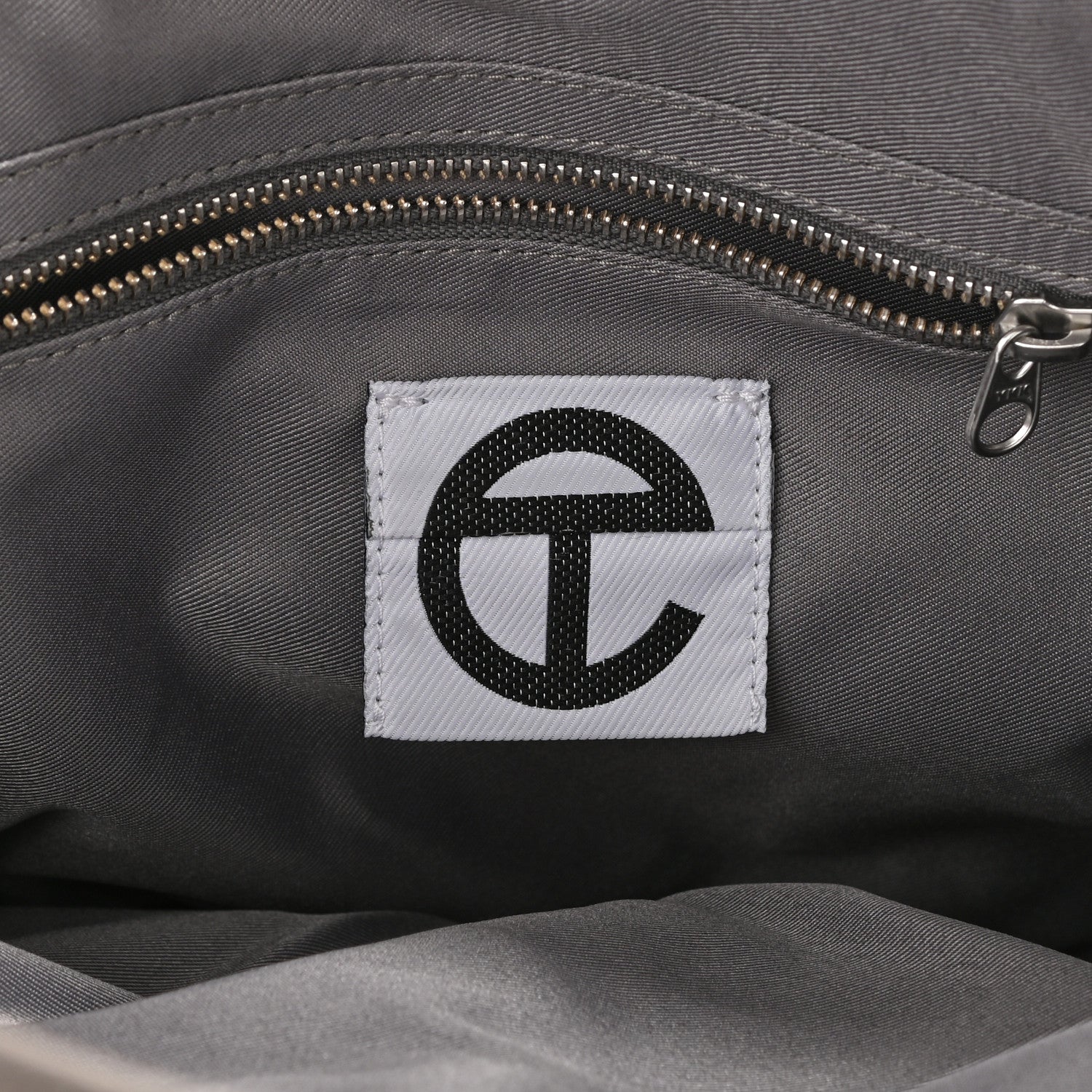 Telfar Vegan Leather Medium Shopping Bag Grey 6 of 10