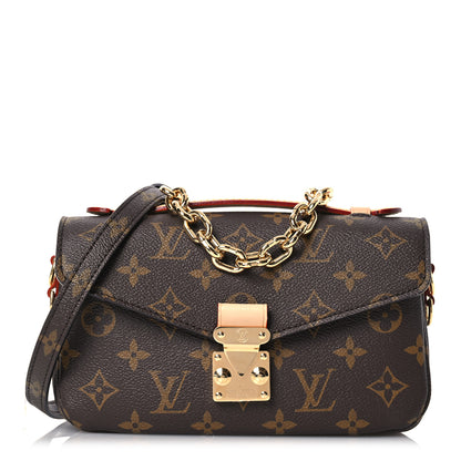 Louis Vuitton Monogram Pochette Metis East West 1 of 15