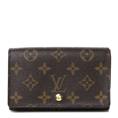 Louis Vuitton Monogram Porte-Monnaie Tresor Wallet 1 of 10