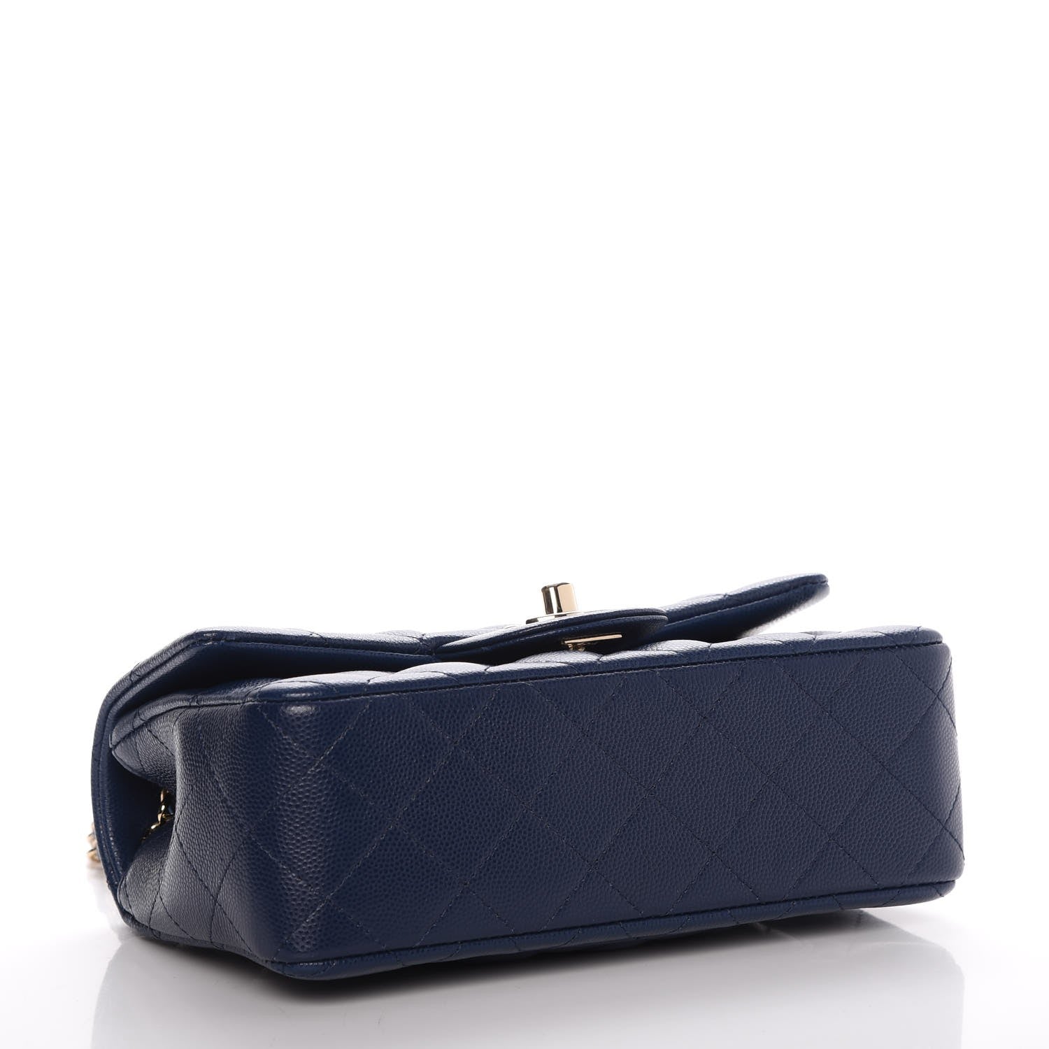 Chanel Caviar Quilted Mini Rectangular Flap Navy 4 of 8