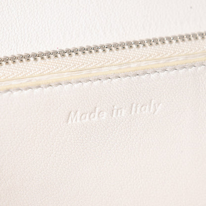 Celine Liege Calfskin Medium Classic Box Flap Bag White 6 of 7