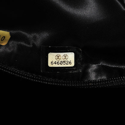 Chanel Lambskin Bekko Chain Large Shopper Tote Black 8 of 9