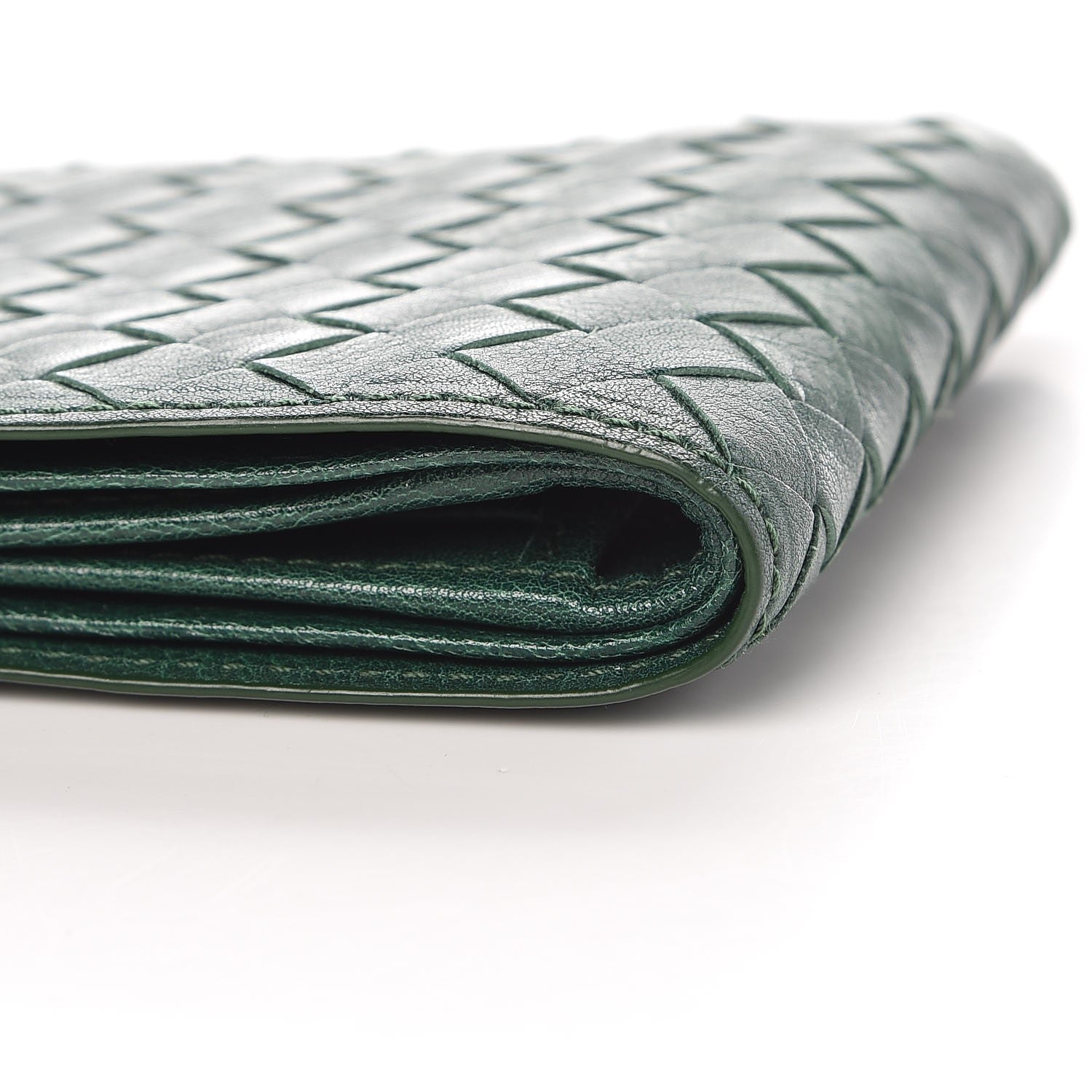 Bottega Veneta Nappa Intrecciato Bi-Fold Wallet Thyme 9 of 10