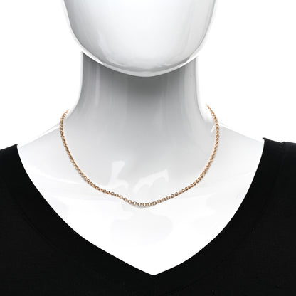 Pomellato 18K Rose Gold Chain Necklace 16.5" 2 of 4