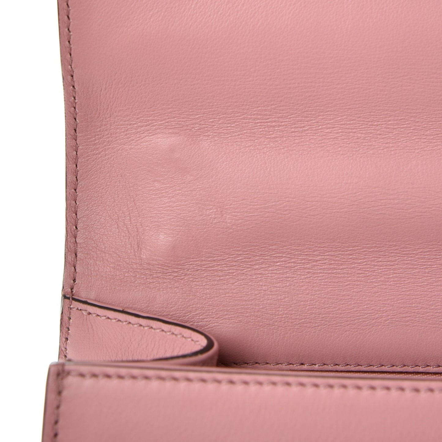 Moon Calfskin Medium Padlock Shoulder Bag Carmine Rose