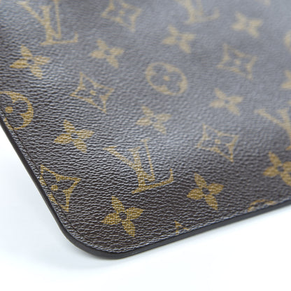 Louis Vuitton Monogram Neverfull MM GM Pochette Piment 8 of 9