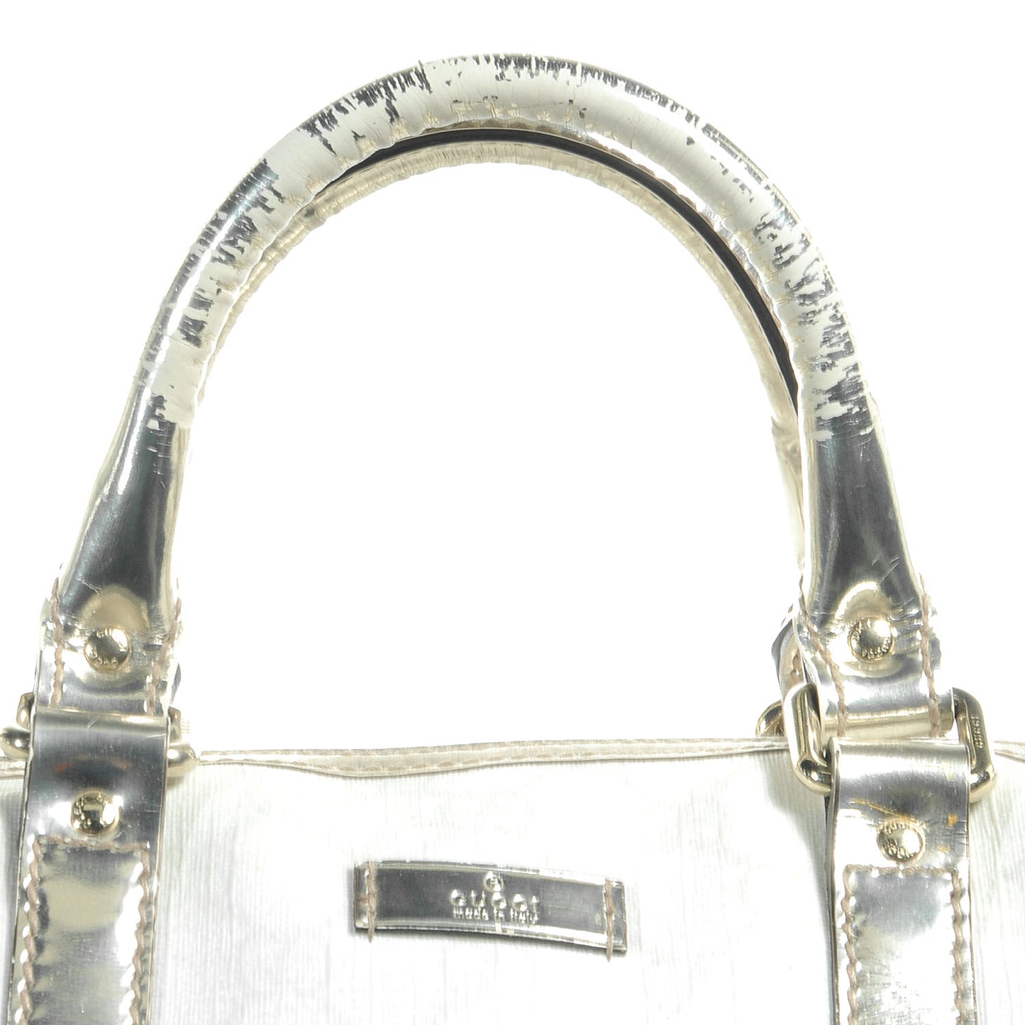 Monogram Medium Joy Boston Metallic