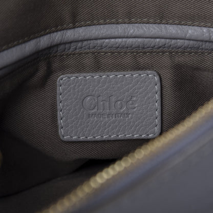 Chloe Calfskin Medium Marcie Satchel Cashmere Grey 8 of 16