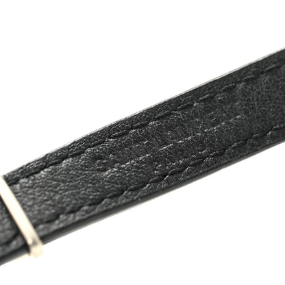 Saint Laurent Calfskin Opyum Double Wrap Bracelet Black 4 of 7