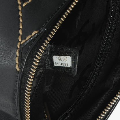 Chanel Caviar CC Stitched Small Hobo Black 7 of 7