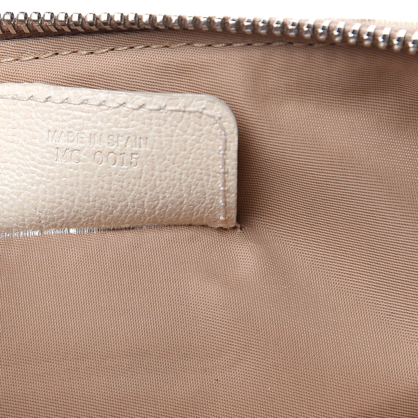 Monogram Vintage Flowers Mini Saddle Bag Beige