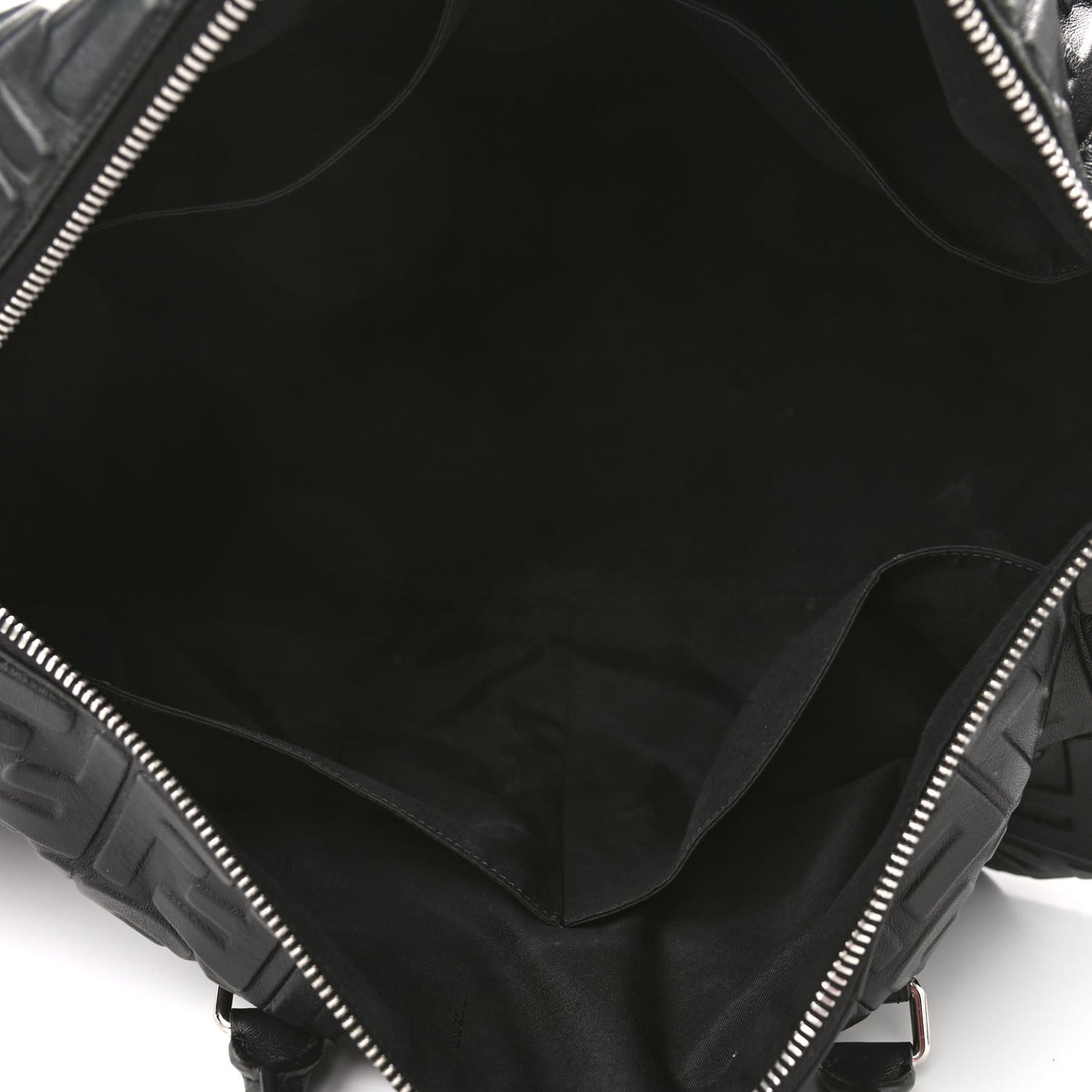 Nappa FF 1974 Embossed Holdall Bag Black