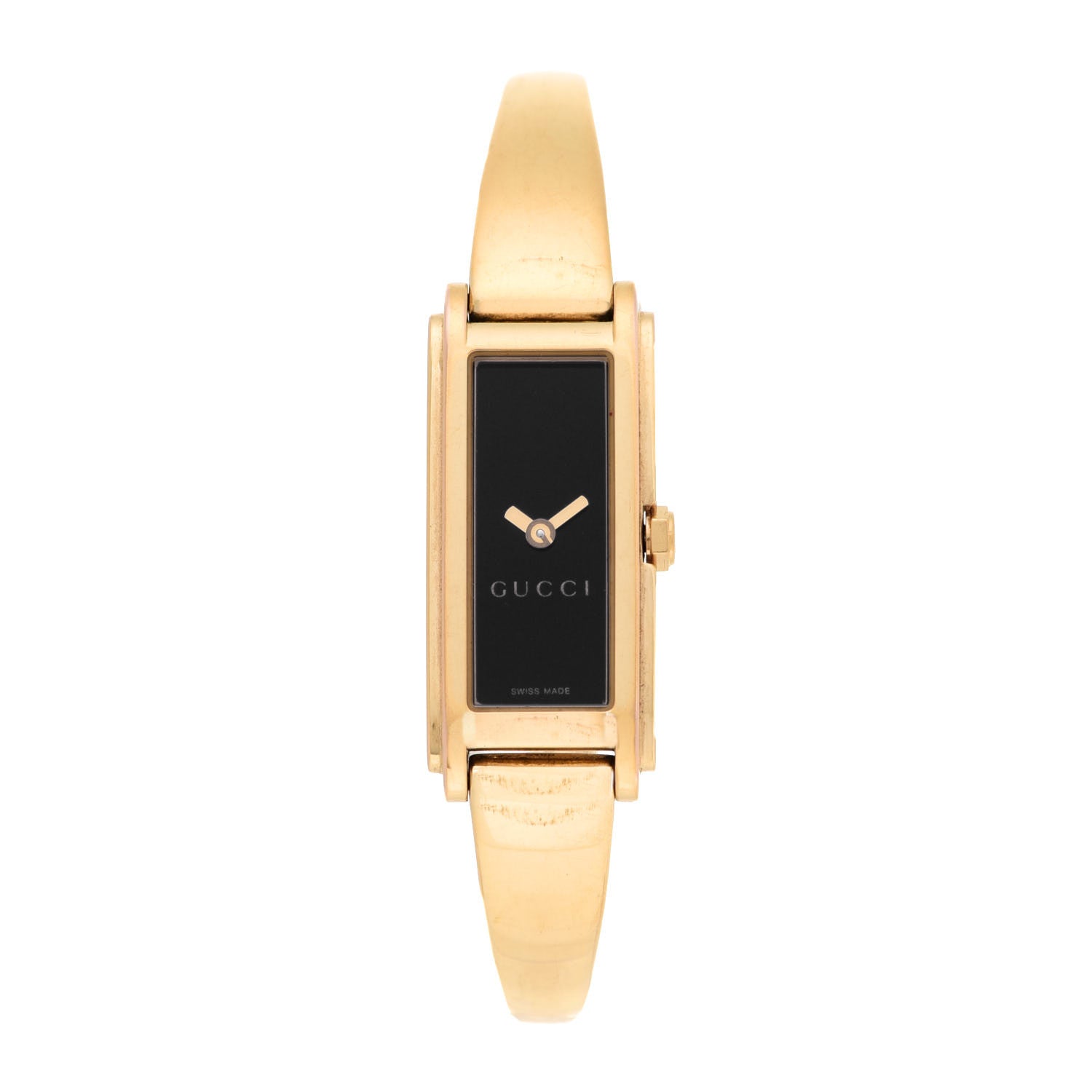 Gucci Stainless Steel 14mm 109 Horsebit Quartz Watch Black 1 of 5