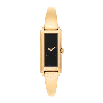 Gucci Stainless Steel 14mm 109 Horsebit Quartz Watch Black 1 of 5