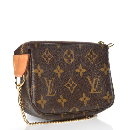 Louis Vuitton Monogram Mini Pochette Accessories 3 of 7