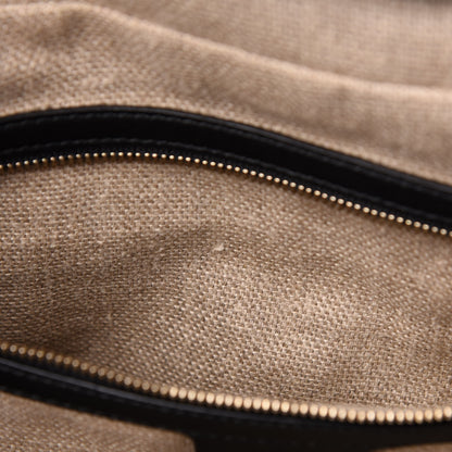 Gucci Calfskin Bamboo Boston Black 8 of 11