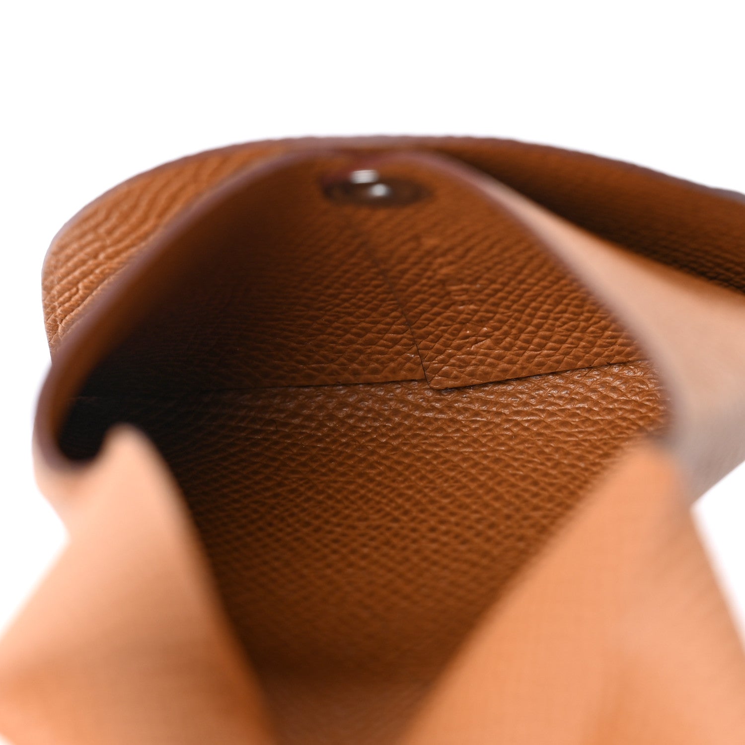 Hermes Epsom Bastia Coin Purse Toffee 5 of 8