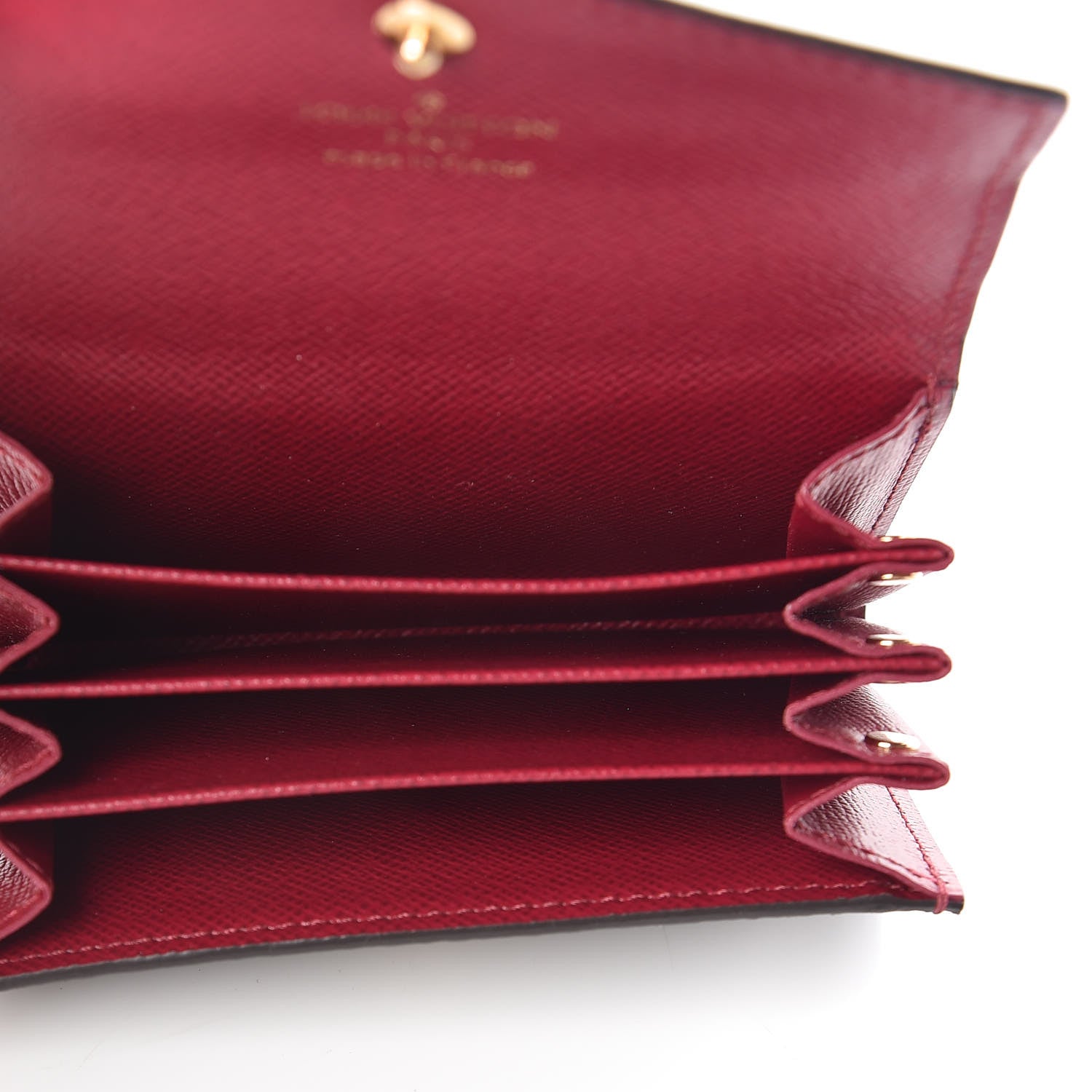 Louis Vuitton Monogram Sarah Multicartes Fuchsia 5 of 8