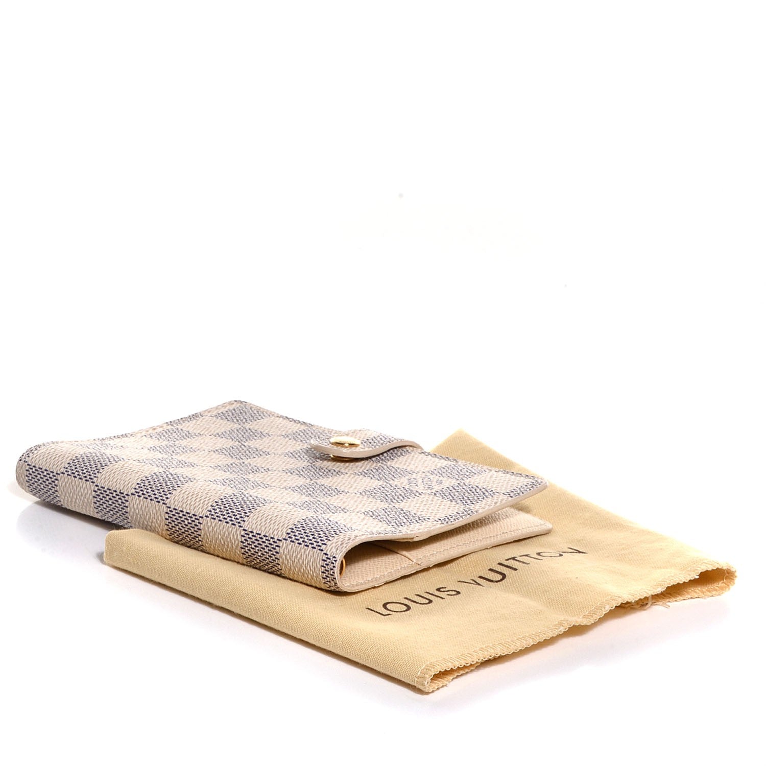 Louis Vuitton Damier Azur Small Ring Agenda Cover 4 of 7