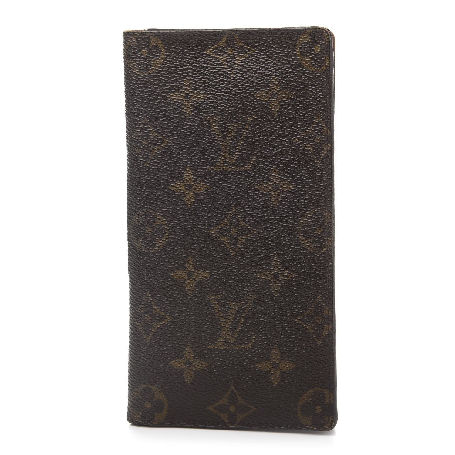 Louis Vuitton Monogram Porte Valeurs Checkbook Wallet 1 of 11