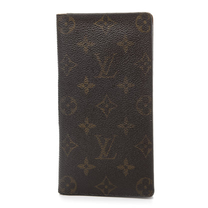 Louis Vuitton Monogram Porte Valeurs Checkbook Wallet 1 of 11
