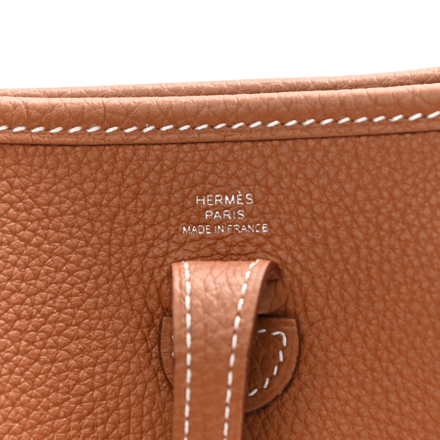 Hermes Taurillon Clemence Evelyne TPM Gold 6 of 11