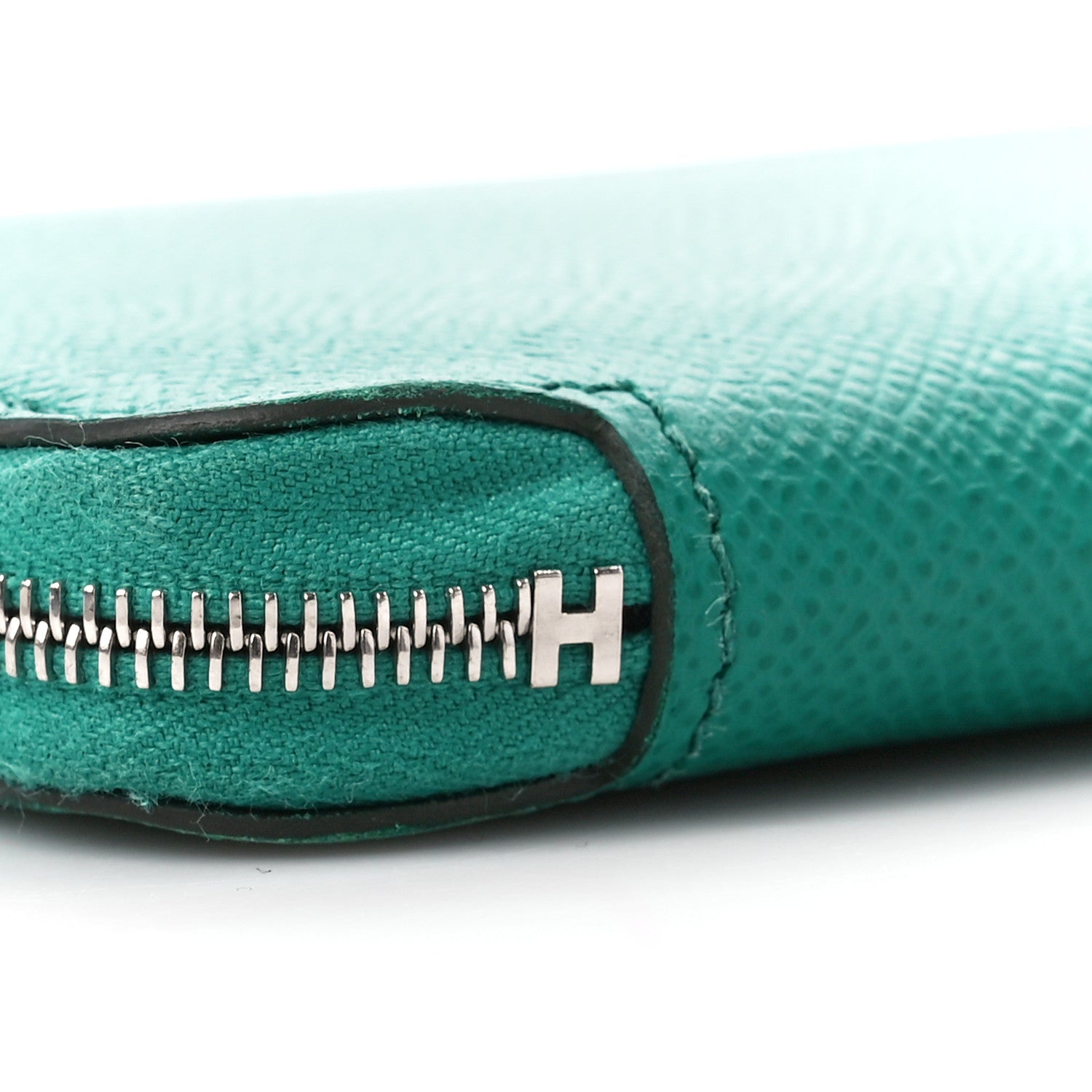 Hermes Epsom Silk'In Wallet Vert Jade 8 of 13