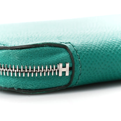 Hermes Epsom Silk'In Wallet Vert Jade 8 of 13