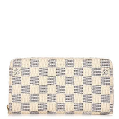 Louis Vuitton Damier Azur Zippy Wallet 1 of 8
