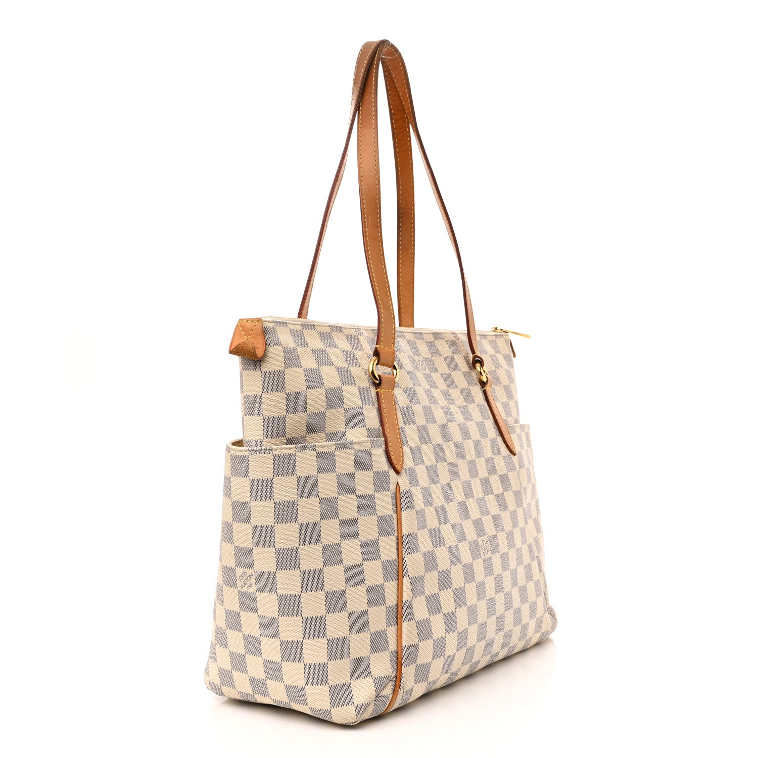Louis Vuitton Damier Azur Totally MM 3 of 13
